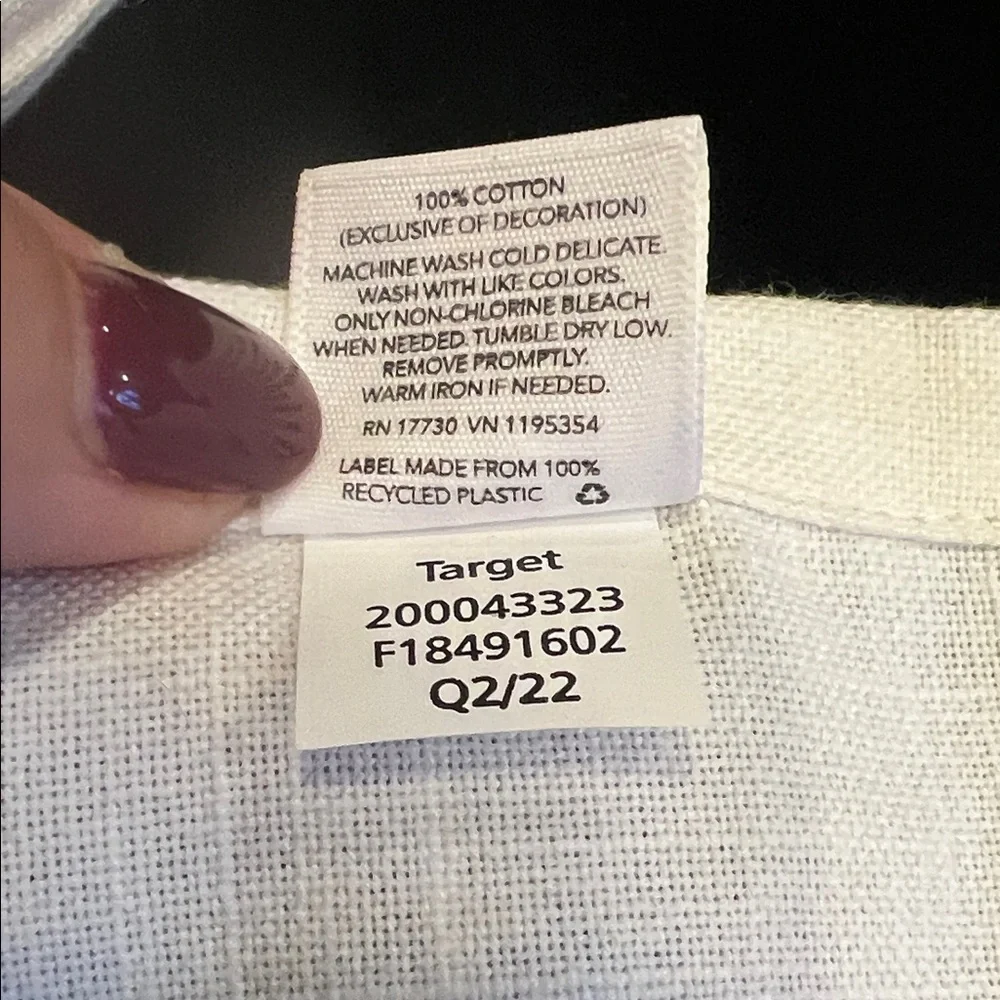 Winter Sports Embroidered Cocktail Napkins (x6)